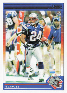 2024 Score Football Ty Law #197