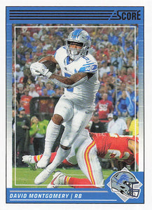 2024 Score Football David Montgomery #92