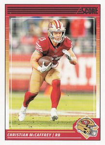2024 Score Football Christian McCaffrey #245