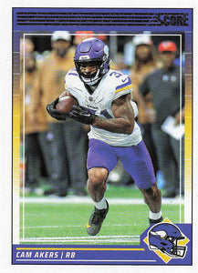 2024 Score Football Cam Akers #182