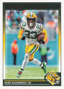 2024 Score Football Jaire Alexander #100