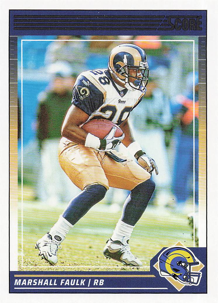 2024 Score Football Marshall Faulk #294