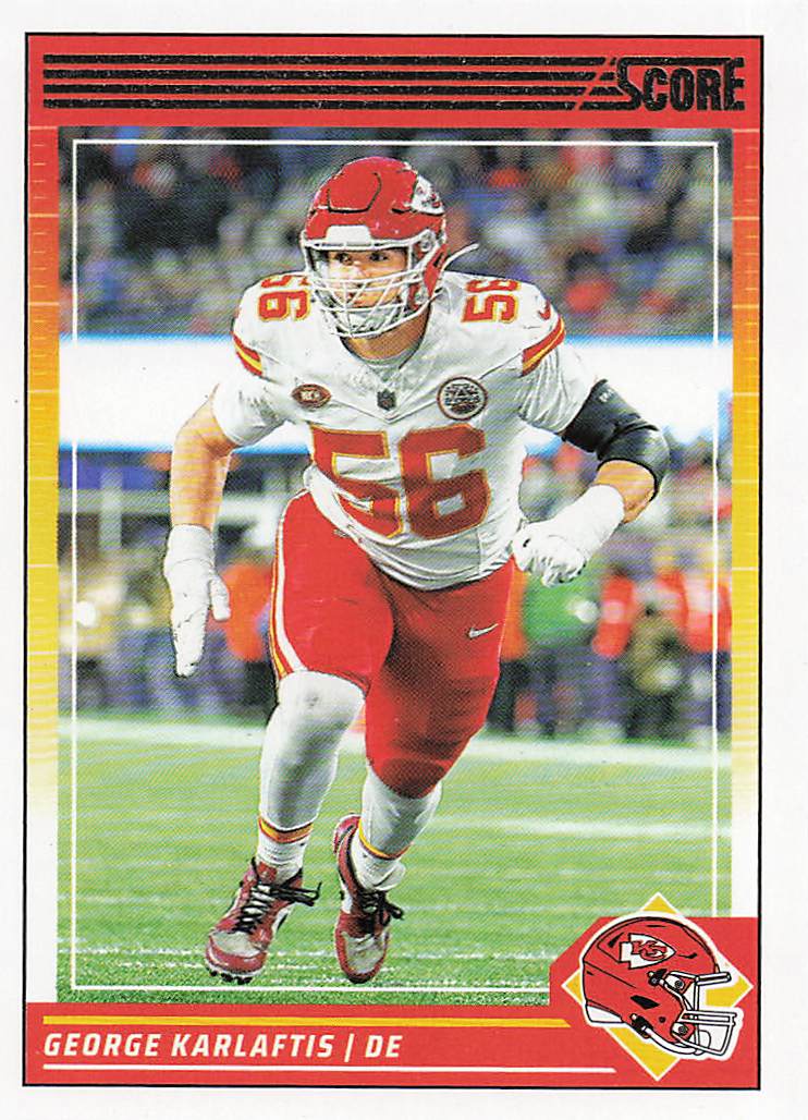 2024 Score Football George Karlaftis #141