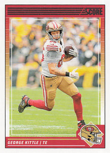 2024 Score Football George Kittle #247