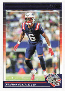 2024 Score Football Christian Gonzalez #190