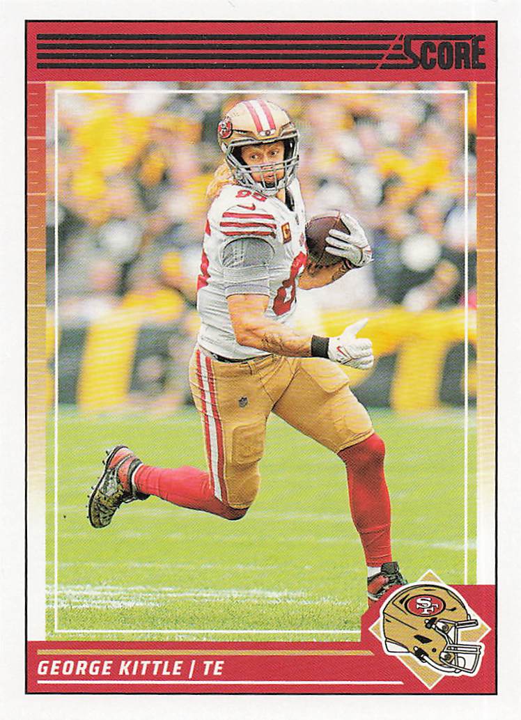 2024 Score Football George Kittle #247