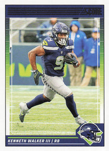 2024 Score Football Kenneth Walker III #255