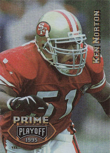 1995 Playoff Prime Football Ken Norton #49