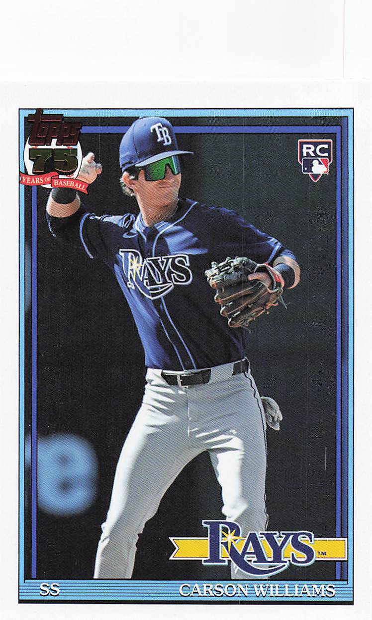 2026 Topps Baseball 1991 Topps Baseball Carson Williams #T91-38