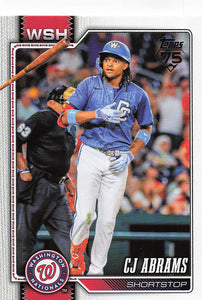 2026 Topps Baseball CJ Abrams #152