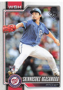 2026 Topps Baseball Shinnosuke Ogasawara #32 Rookie