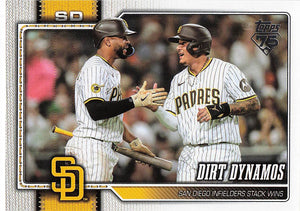 2026 Topps Baseball Dirt Dynamos (Manny Machado / Xander Bogaerts) #605
