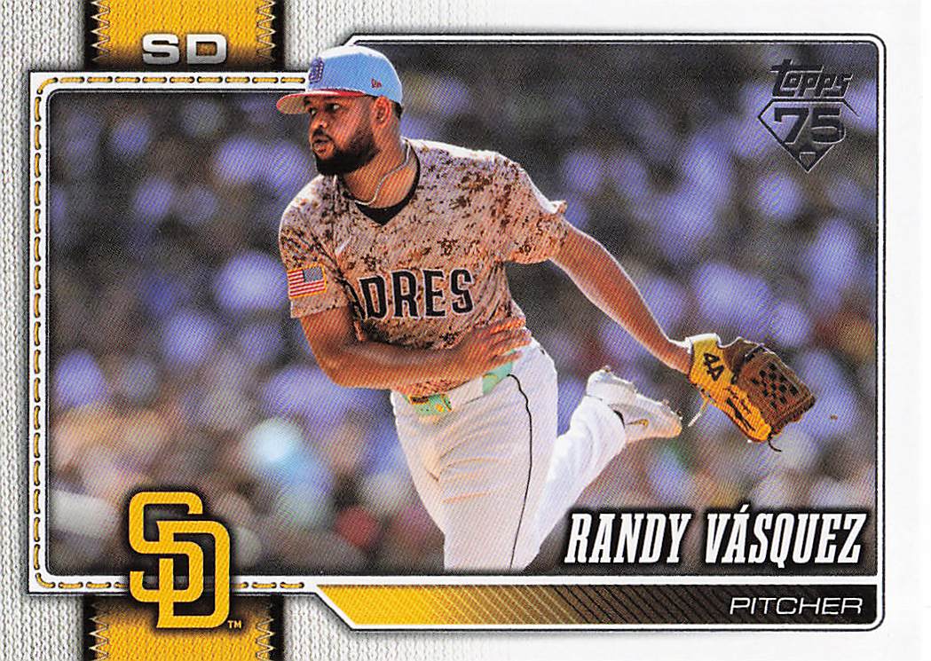 2026 Topps Baseball Randy Vásquez #669
