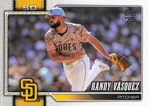 2026 Topps Baseball Randy Vásquez #669