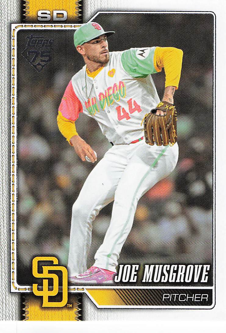 2026 Topps Baseball Joe Musgrove #636