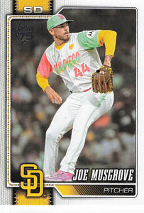 2026 Topps Baseball Joe Musgrove #636