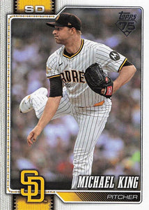 2026 Topps Baseball Michael King #558