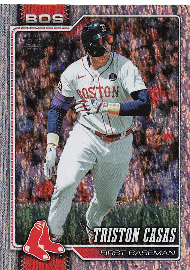 2026 Topps Baseball Silver Crackle Foil Triston Casas #464