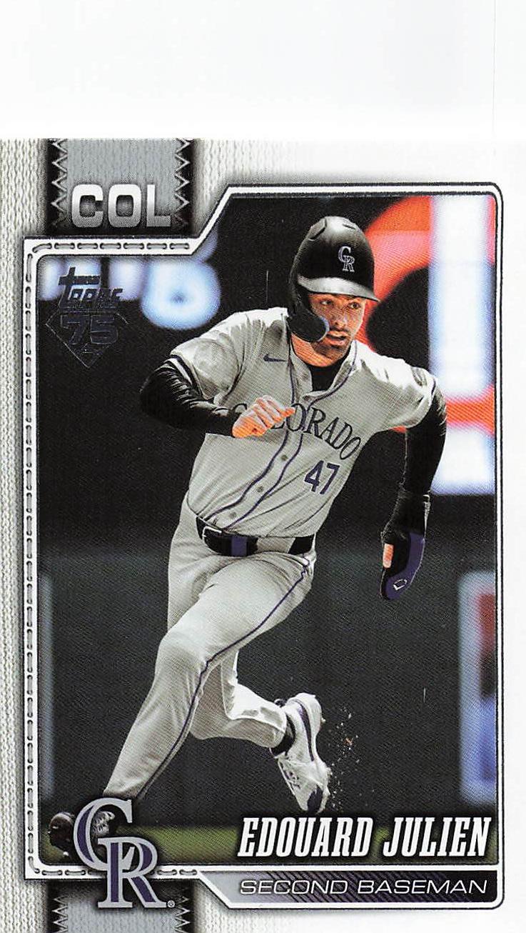2026 Topps Baseball Edouard Julien #660