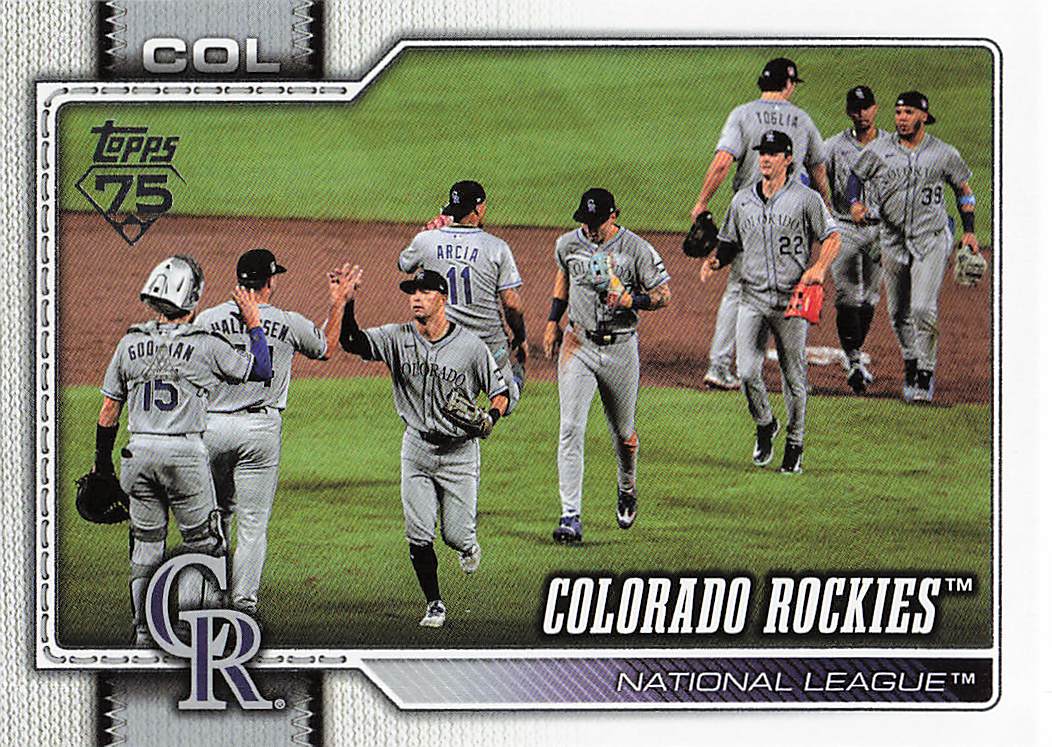 2026 Topps Baseball Colorado Rockies #508