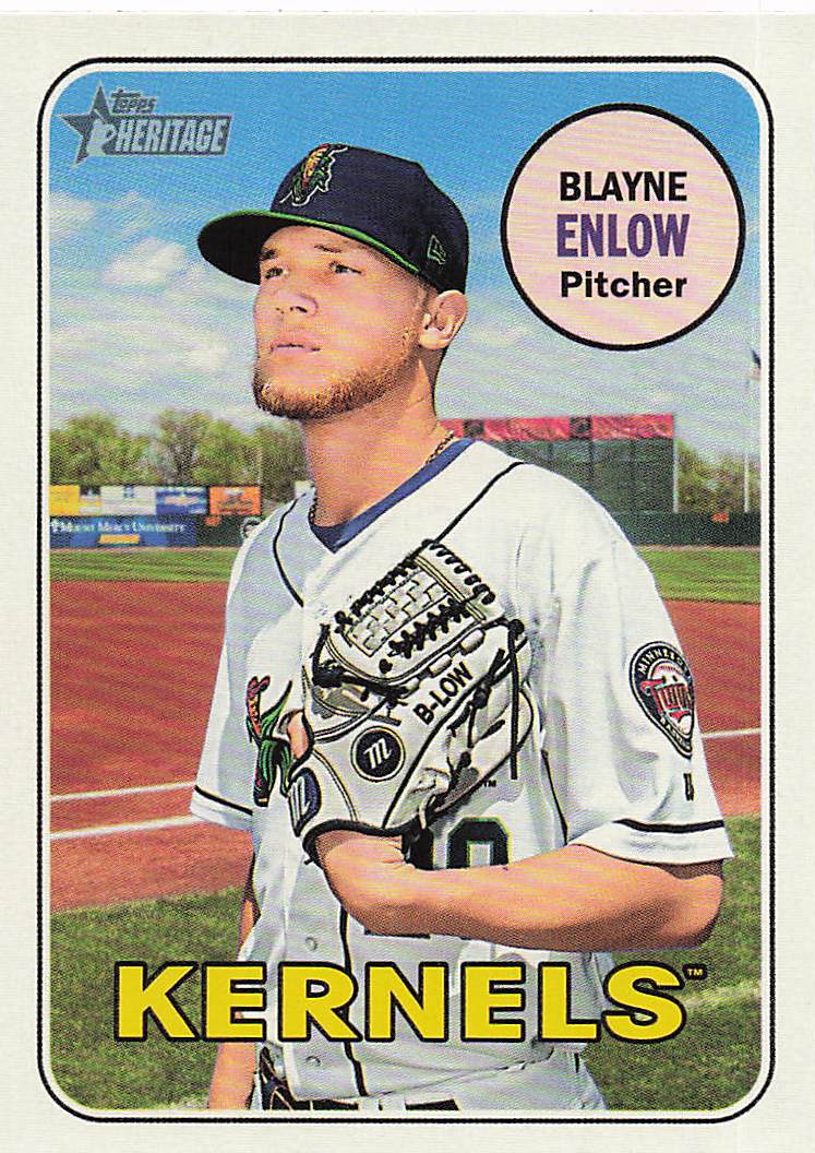 2018 Topps Heritage Minor League Baseball Blayne Enlow #152