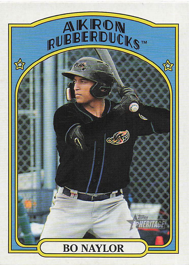 2021 Topps Heritage Minor League Baseball Bo Naylor #69