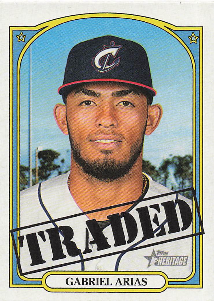 2021 Topps Heritage Minor League Baseball Gabriel Arias #196