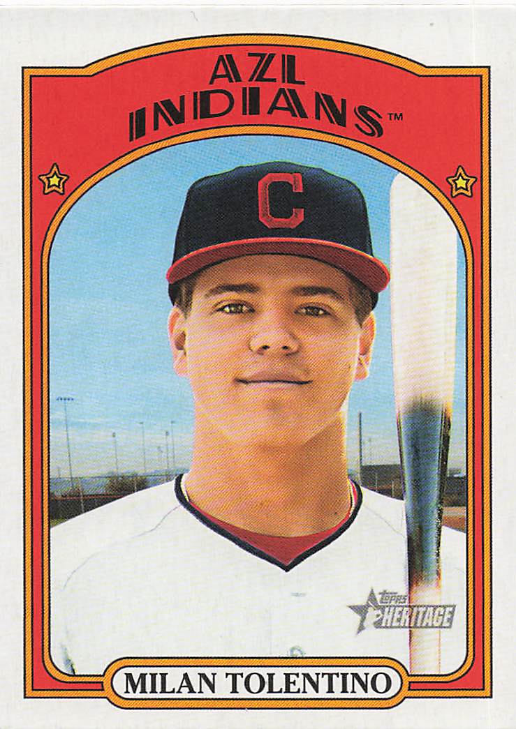 2021 Topps Heritage Minor League Baseball Milan Tolentino #15
