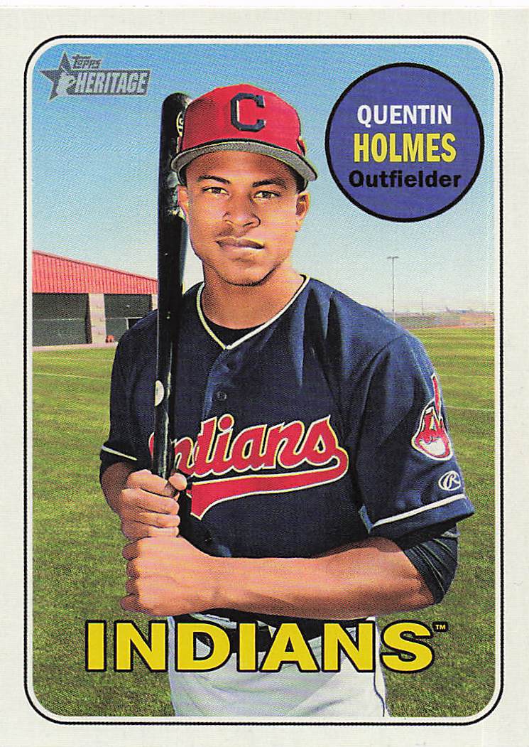 2018 Topps Heritage Minor League Baseball Quentin Holmes #84