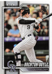 2026 Topps Baseball Brenton Doyle #164