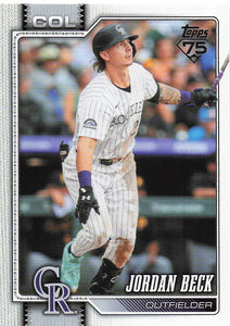 2026 Topps Baseball Jordan Beck #12
