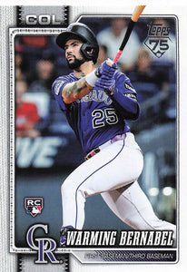 2026 Topps Baseball Warming Bernabel #55 Rookie