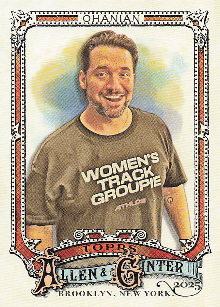 2025 Topps Allen & Ginter Baseball Alexis Ohanian #291