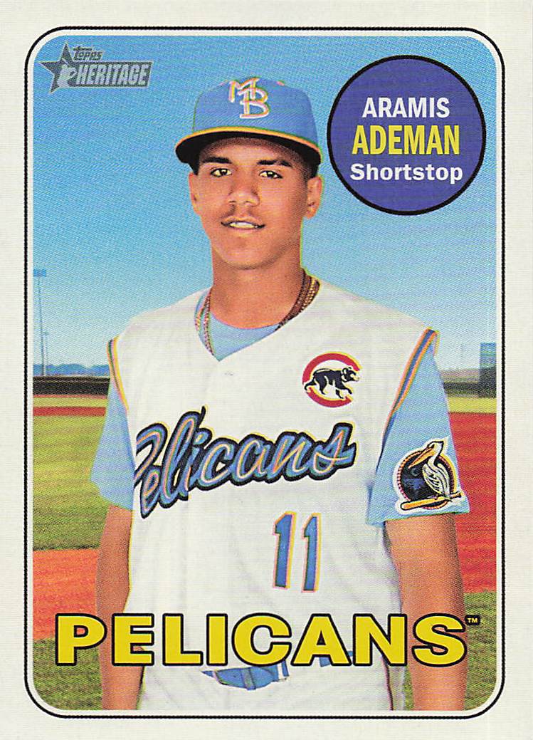 2018 Topps Heritage Minor League Baseball Aramis Ademan #15