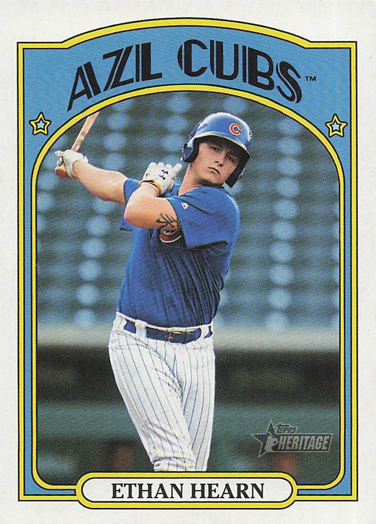 2021 Topps Heritage Minor League Baseball Ethan Hearn #168