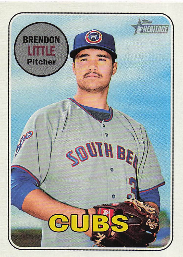 2018 Topps Heritage Minor League Baseball Brendon Little #16