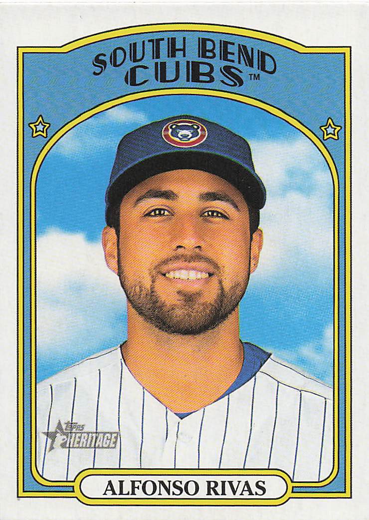 2021 Topps Heritage Minor League Baseball Alfonso Rivas #116