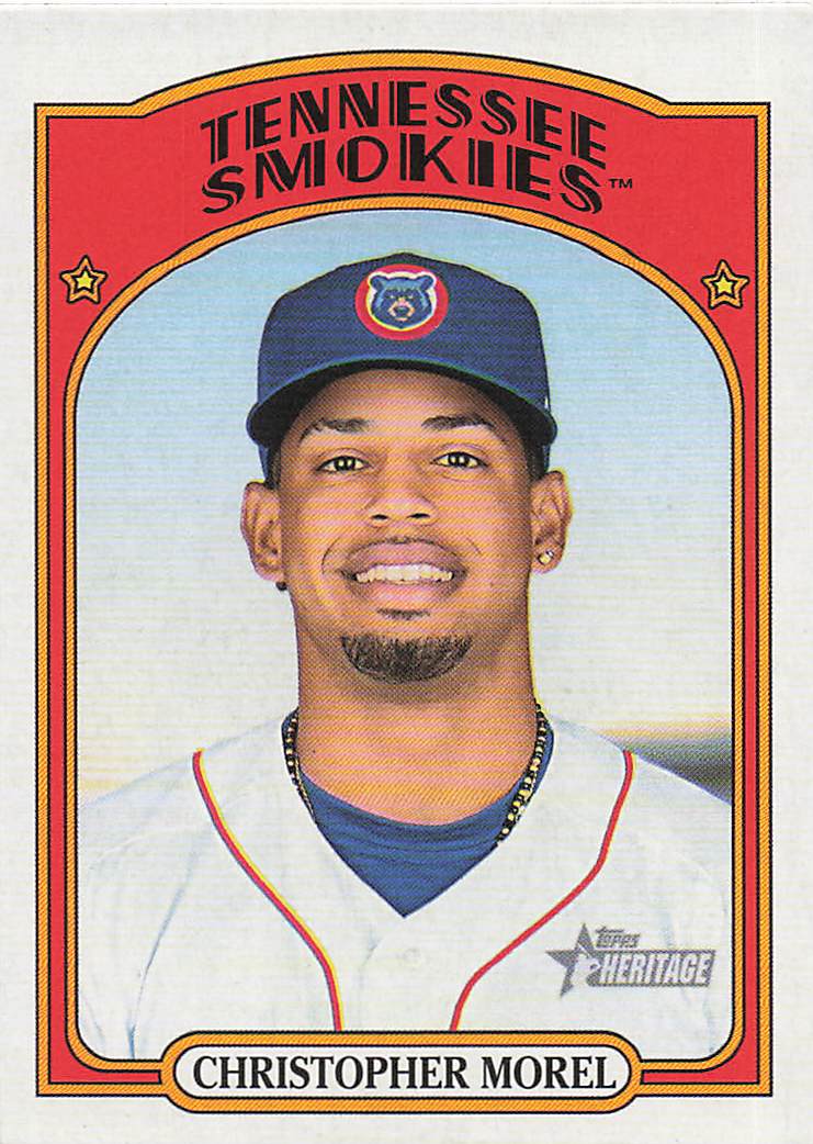 2021 Topps Heritage Minor League Baseball Christopher Morel #17
