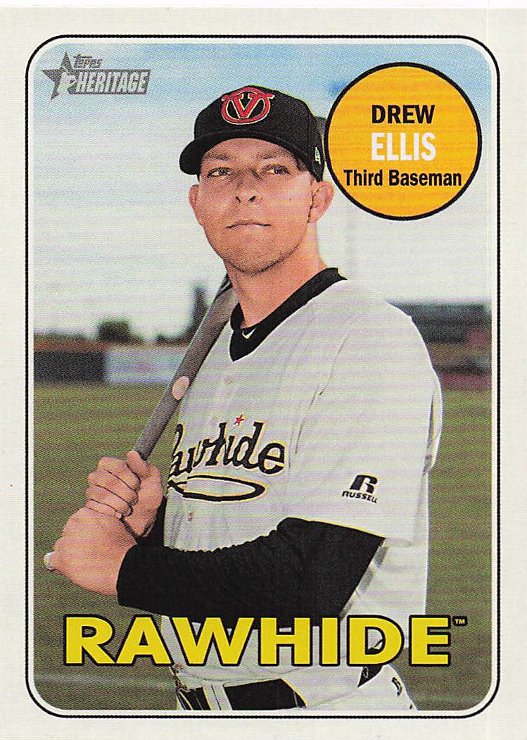 2018 Topps Heritage Minor League Baseball Drew Ellis #107