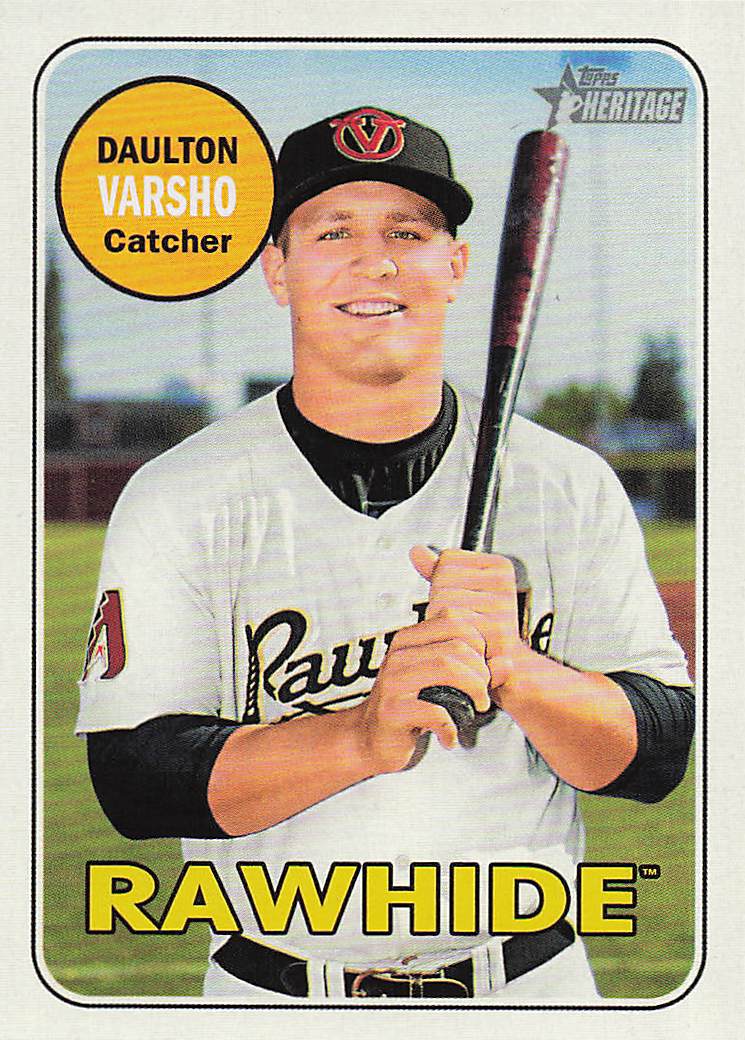 2018 Topps Heritage Minor League Baseball Daulton Varsho #166