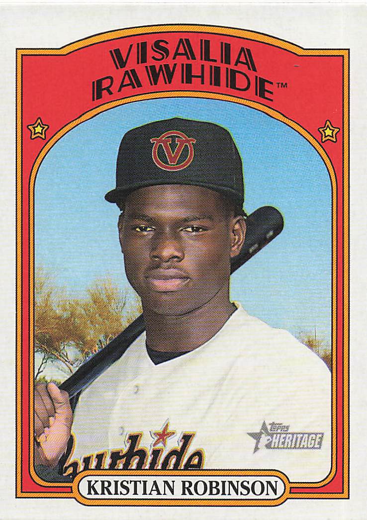 2021 Topps Heritage Minor League Baseball Kristian Robinson #129