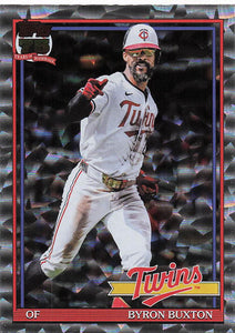 2026 Topps Baseball 1991 Topps Crackle Foil Byron Buxton #T91-92