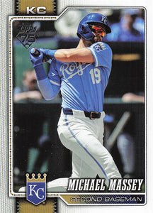2026 Topps Baseball Michael Massey #445