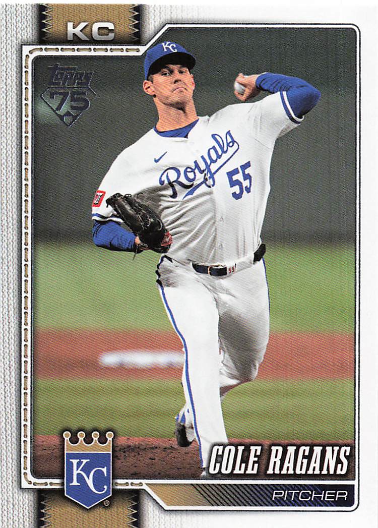 2026 Topps Baseball Cole Ragans #484