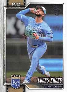 2026 Topps Baseball Lucas Erceg #539