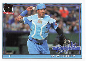 2026 Topps Baseball 1991 Topps Baseball Salvador Perez #91B2-9
