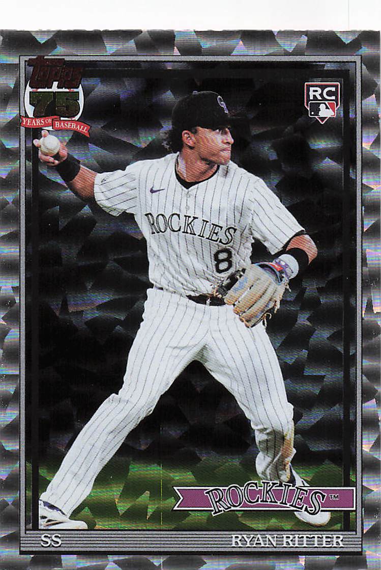 2026 Topps Baseball 1991 Topps Crackle Foil Ryan Ritter #T91-26