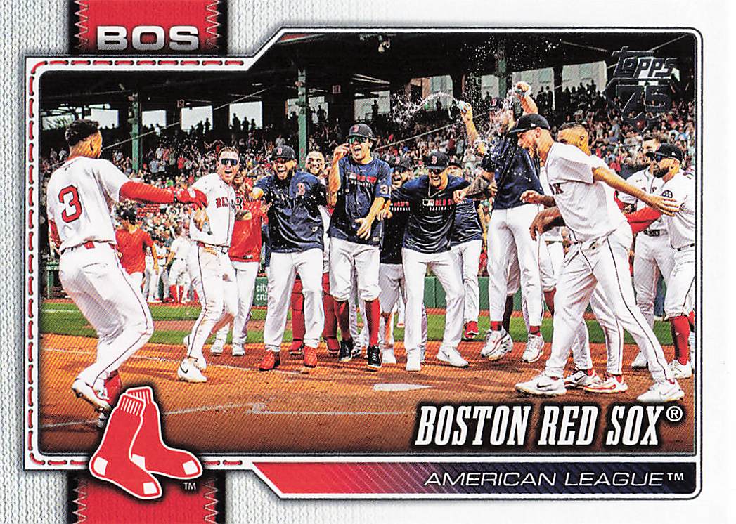 2026 Topps Baseball Boston Red Sox #198