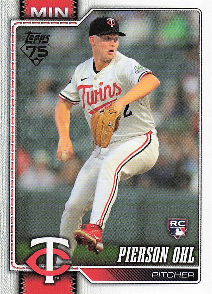 2026 Topps Baseball Pierson Ohl #321 Rookie