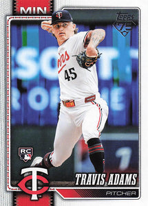 2026 Topps Baseball Travis Adams #149 Rookie